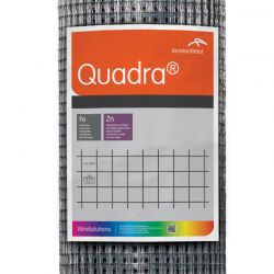 Quadra® Vierkant Gelast Gaas | 25,4 x 25,4 mm | 1.05mm | Achteraf Verzinkt
